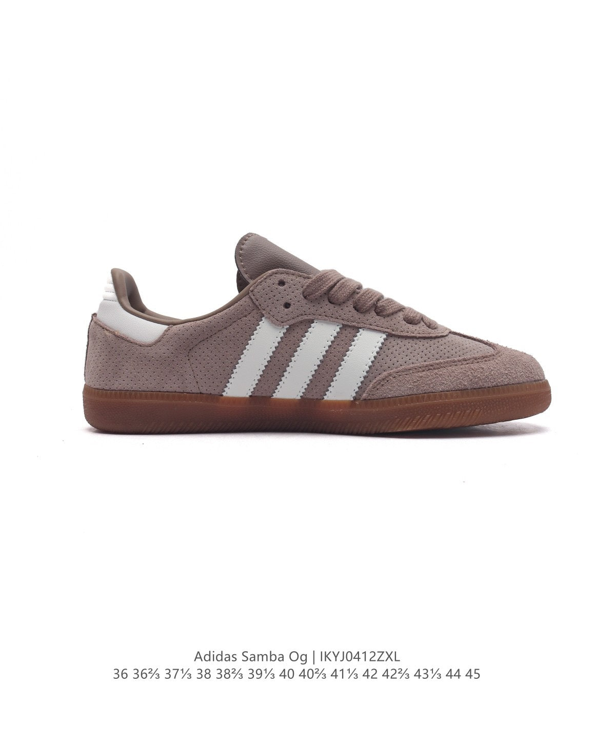 adidas samba  women's shoes  men's samba sneakers adidas samba OG 'Chalky Brown / Gum'