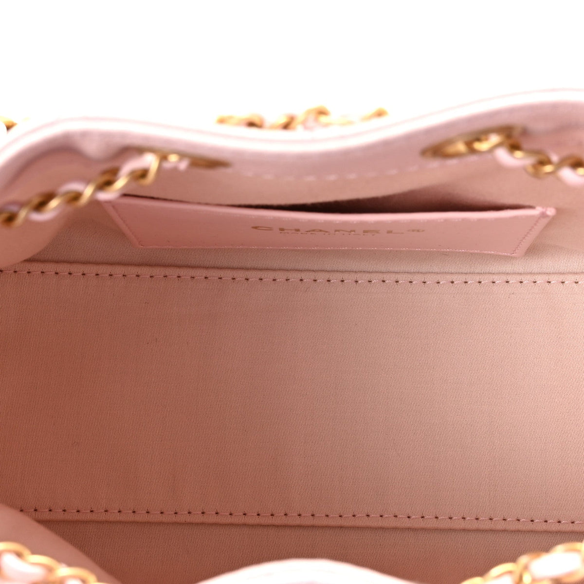 Caviar Quilted Mini Chanel 25 Handbag Light Pink