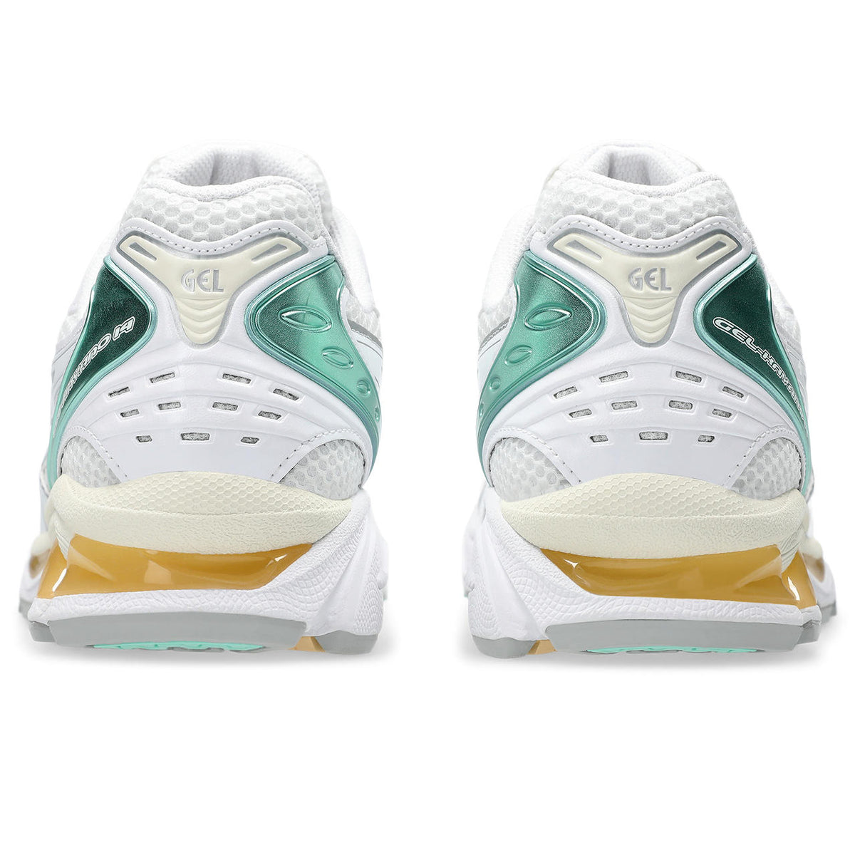 Asics  shoes  neutral running shoes mens  sneakers Gel-Kayano 14 White / Metallic Teal