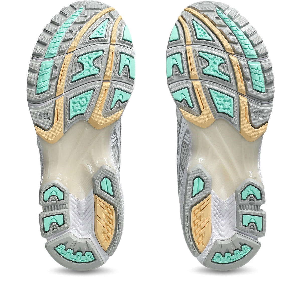 Asics  shoes  neutral running shoes mens  sneakers Gel-Kayano 14 White / Metallic Teal