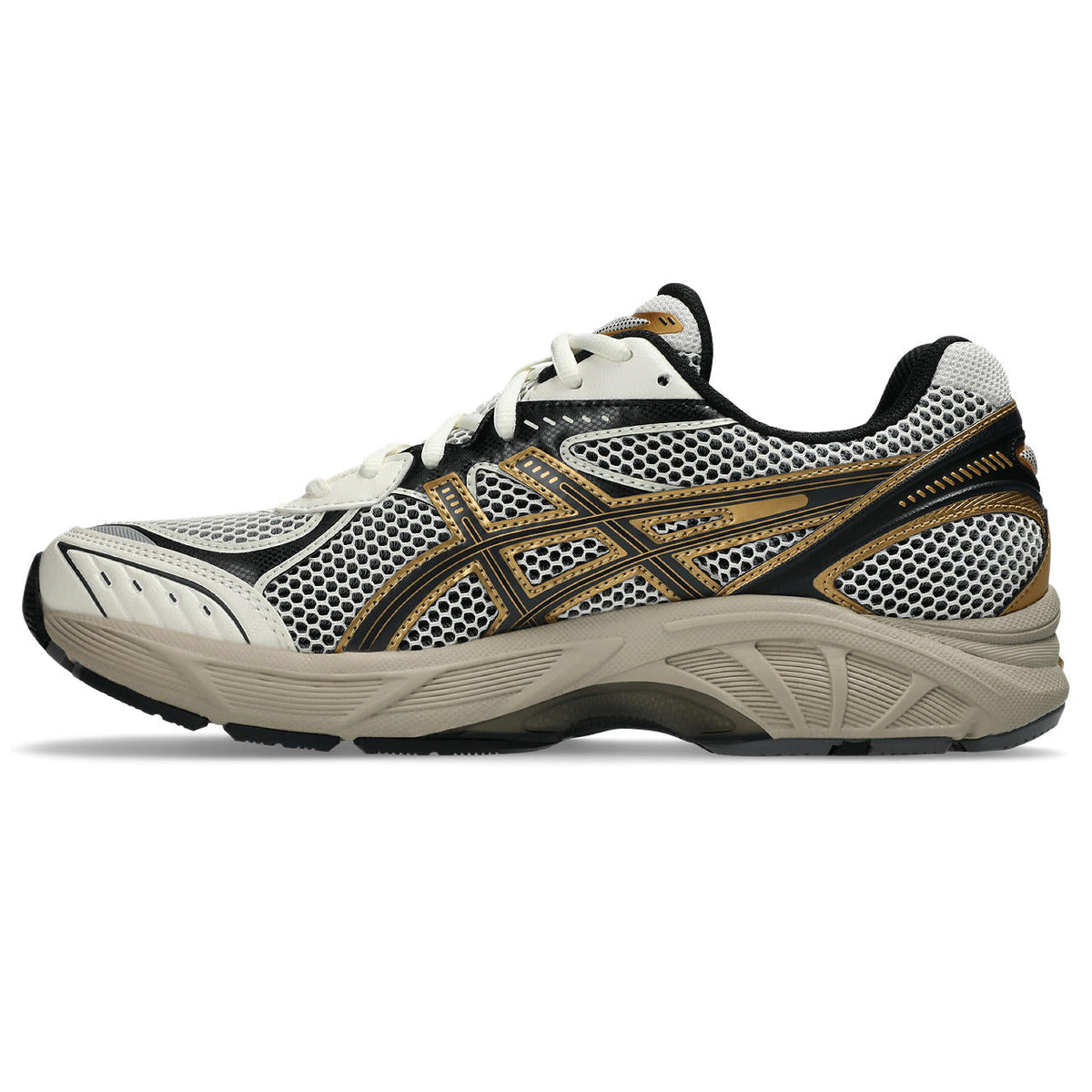 Asics  shoes  neutral running shoes mens  sneakers GT-2160 Off-White / Black / Gold