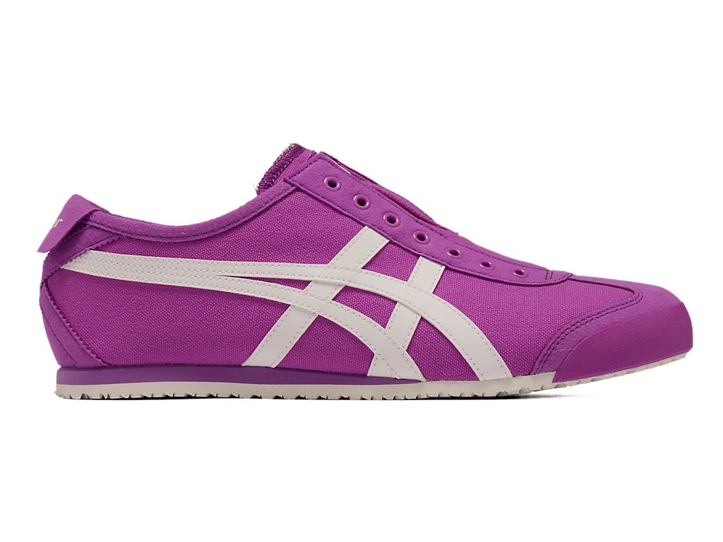 Onitsuka Tiger Mexico 66 Slip-On Unisex Sneakers ¨C Purple White Stripe  running shoes women asics mens shoes