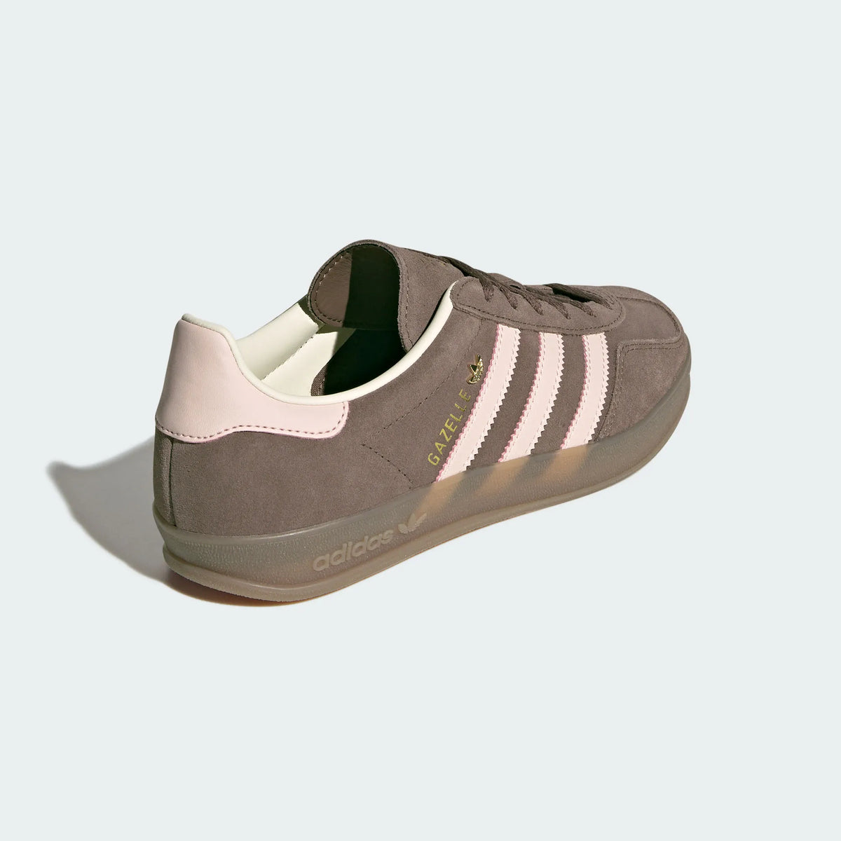 Adidas Originals ¨C Dark Brown / Light Pink Suede Casual Sneakers