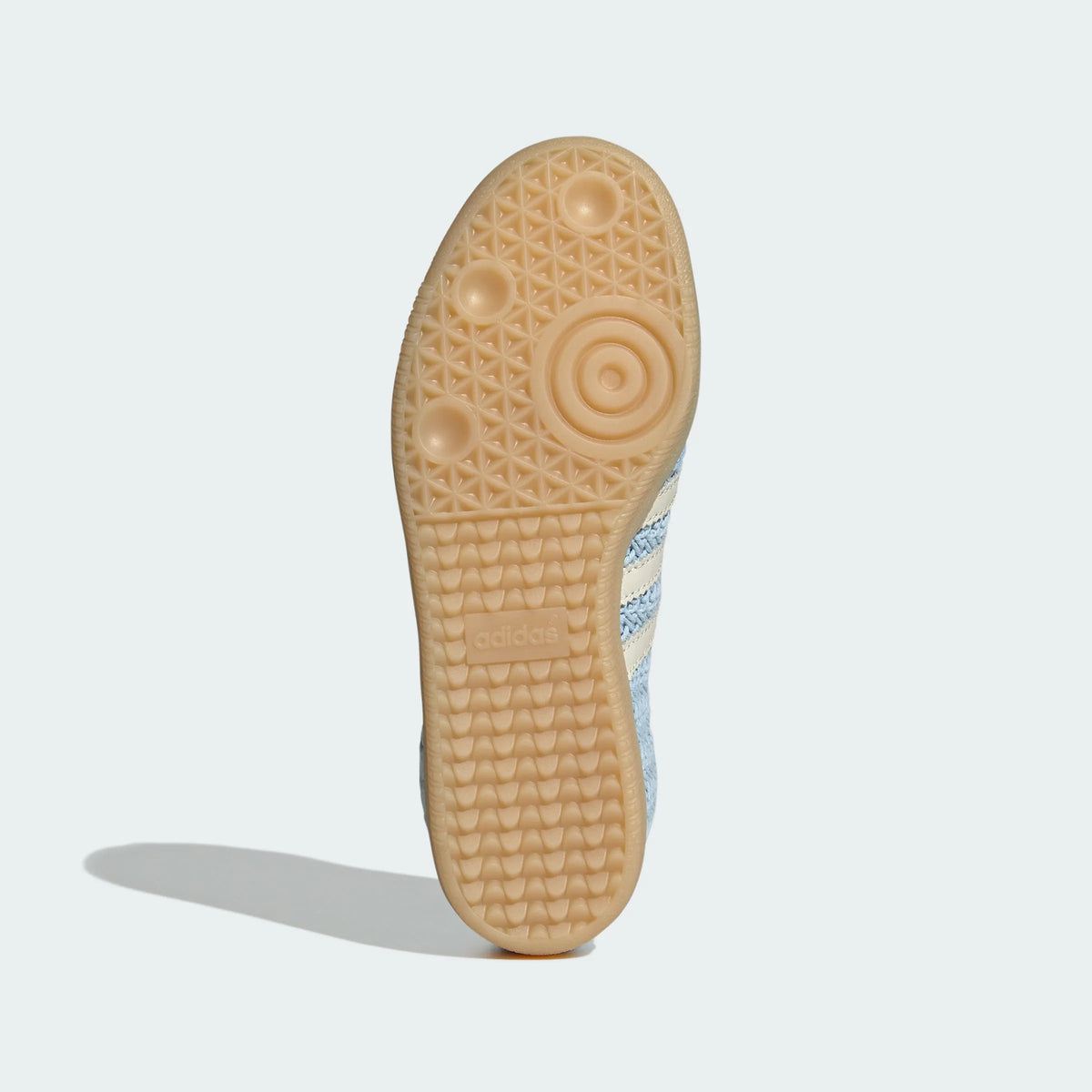 Adidas Originals ¨C Light Blue / Cream Woven Suede Casual Sneakers