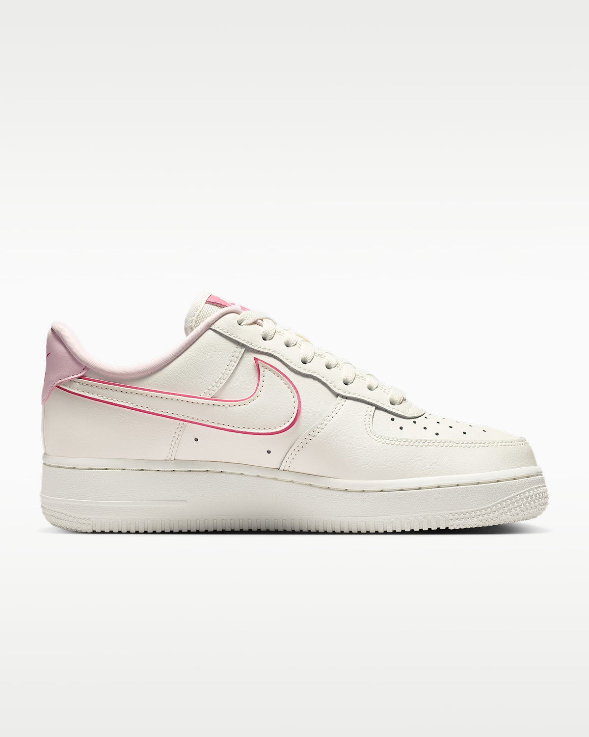 Nike Air Force 1 '07 Cream Pink Outline Sneakers mens low top shoes